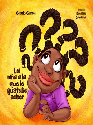 cover image of La niña a la que gustaba saber